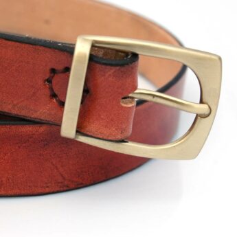 Ceinture en cuir naturel "Bernard"