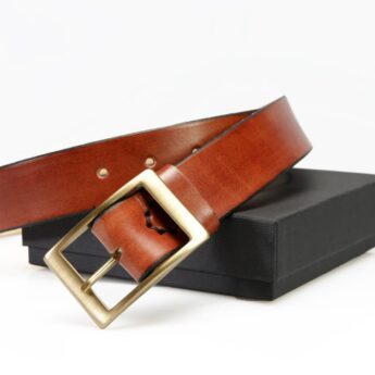 Coffret cadeau pour ceinture en cuir