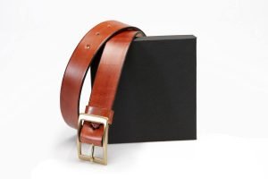 Coffret cadeau pour ceinture en cuir