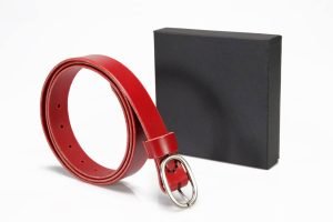 Coffret cadeau pour ceinture en cuir