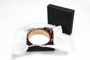 Coffret cadeau pour ceinture en cuir