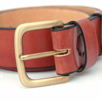 Ceinture en cuir naturel "Thierry"