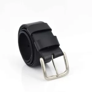 ceinturon cuir noir "André"