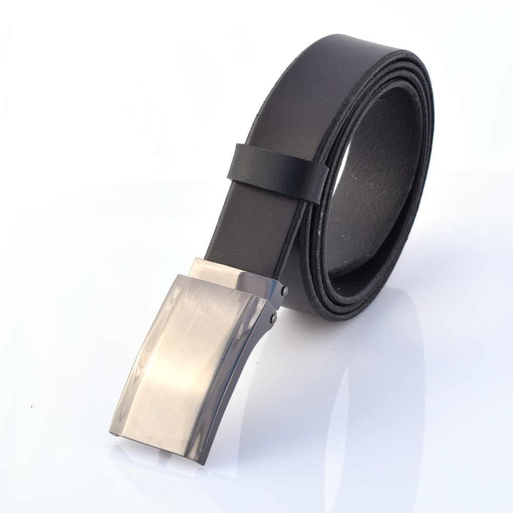 Ceinture En Cuir Noir Neuve Taille 36 - Sans Marque, Pour Femme