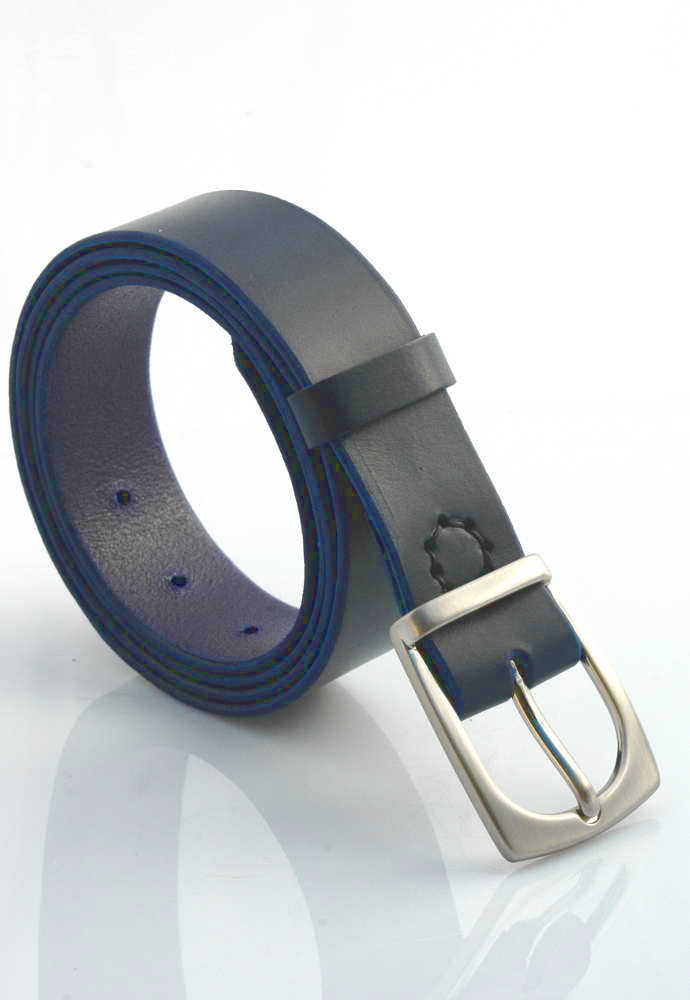 Ceinture cuir deals bleu marine