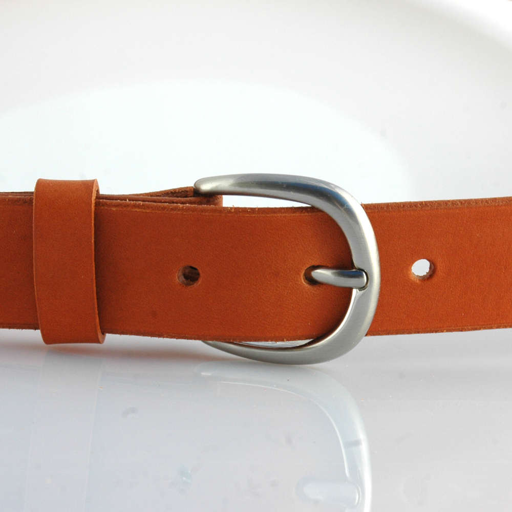 Ceinture - Ceinturon cuir cognac "Tania"