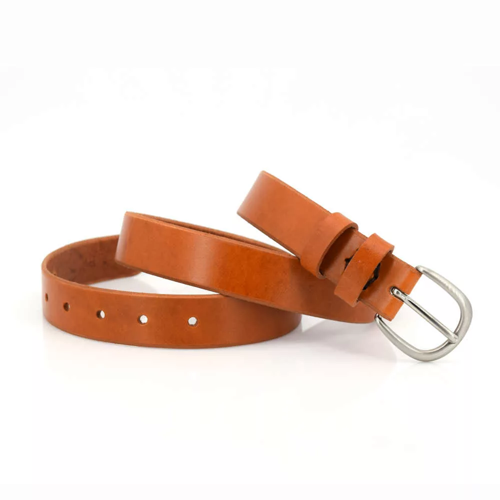 Ceintures en cuir cognac Ma ceinture