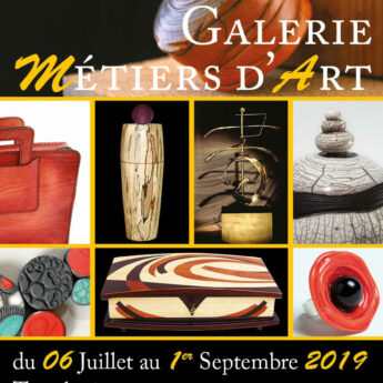 Galerie Métiers d'Art à Arbois (39) - 6 juillet au 1er septembre 2019