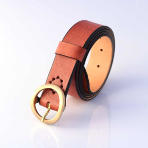 Ceinture marron en cuir "Noah"