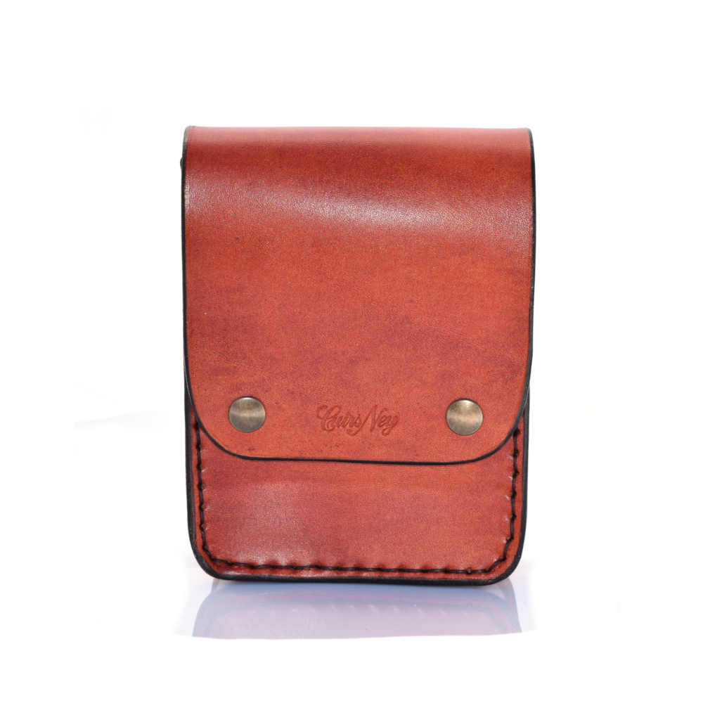 Pochette en cuir pour ceinture Grand Albin 