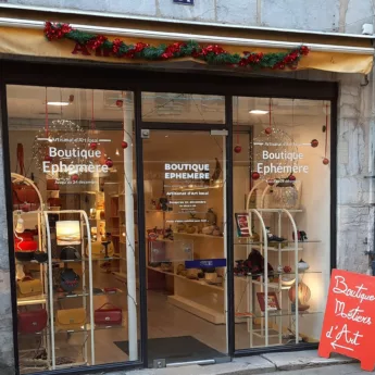 Boutique éphémère artisanale jusqu'à Noël à Besançon
